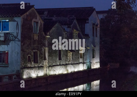 Jiangsu Provinz Suzhou Venedig des Ostens auf nahezu Stockfoto