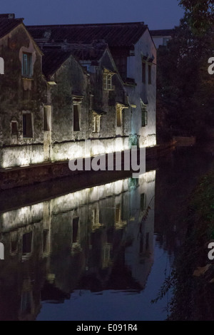 Jiangsu Provinz Suzhou Venedig des Ostens auf nahezu Stockfoto