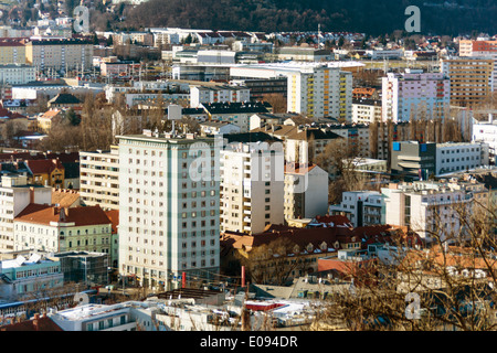 Wohnblocks in Graz, Steiermark, Österreich, Wohnbloecke in Graz, Steiermark, oesterreich Stockfoto