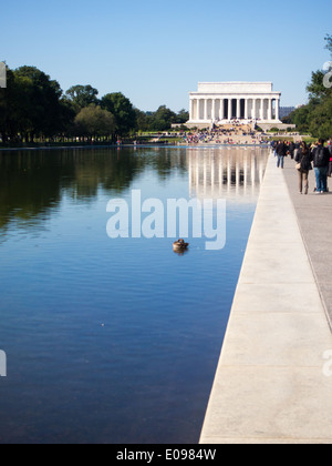 Lincoln Memorial reflektieren Werkzeug Stockfoto