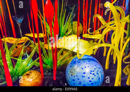 Glasmuseum Stockfoto