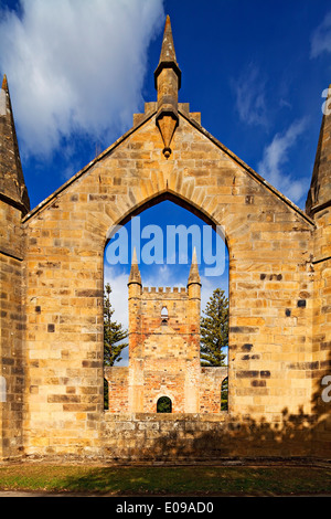 Port Arthur Australia / die ehemalige Haftanstalt Port Arthur in Tasmanien, Australien. Stockfoto