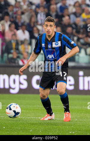 Turin, Italien. 5. Mai 2014. Carlos Emilio Carmona Tello (Atalanta) Fußball: Italienisch "Serie A" match zwischen Juventus 1-0 Atalanta bei Juventus Stadium in Turin, Italien. © Maurizio Borsari/AFLO/Alamy Live-Nachrichten Stockfoto