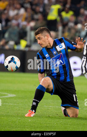 Turin, Italien. 5. Mai 2014. Carlos Emilio Carmona Tello (Atalanta) Fußball: Italienisch "Serie A" match zwischen Juventus 1-0 Atalanta bei Juventus Stadium in Turin, Italien. © Maurizio Borsari/AFLO/Alamy Live-Nachrichten Stockfoto