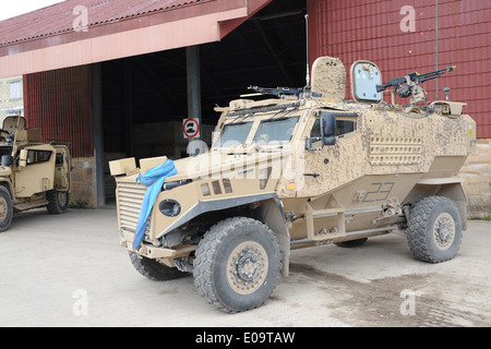 Die Foxhound ist auf dem neuesten Stand der Fahrzeugtechnik geschützte Patrouille und bietet beispiellose Explosion Schutz Stockfoto