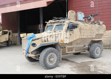 Die Foxhound ist auf dem neuesten Stand der Fahrzeugtechnik geschützte Patrouille und bietet beispiellose Explosion Schutz Stockfoto