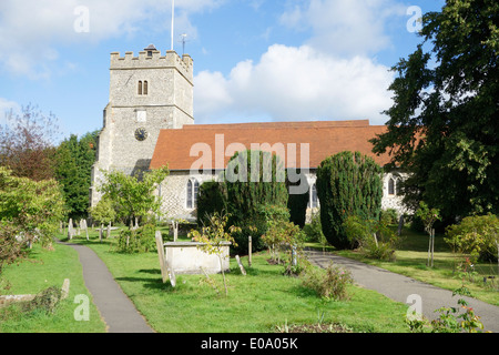 Großbritannien, England, Berkshire, Cookham-on-Thames. Pfarrkirche der Heiligen Dreifaltigkeit Stockfoto