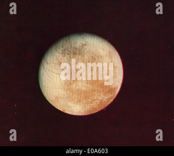 Ein Hochglanzfoto der NASA Voyager, das 1977 gestartet wurde, um das äußere Sonnensystem zu erforschen. Die Voyager hat wertvolle Daten über Jupiter, Saturn und darüber hinaus geliefert und wurde zu einer der erfolgreichsten interstellaren Missionen der Menschheit. Stockfoto