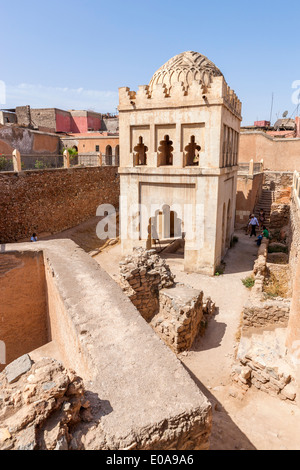 Almoravid Koubba (12. Jahrhundert), Marrakesch, Marokko, Nordafrika. Stockfoto