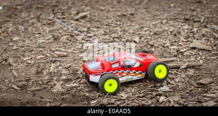 Ferngesteuerte elektrische Auto. Stockfoto