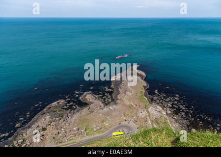 Giant s Causeway Nordirland County Antrim Stockfoto