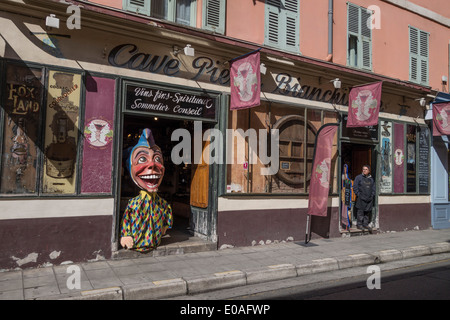 Sommelier-Conseil, Karneval herausfinden, Französisch Nizza, Alpes Maritimes, Provence, Riviera, Mittelmeer, Frankreich, Europa, Stockfoto