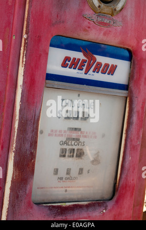 Alte Tankstelle, Shoshone, Kalifornien, USA. Stockfoto