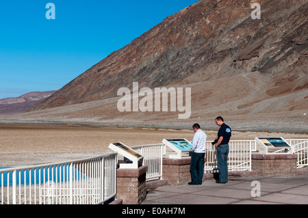 Badwater Basin, Death Valley NP, Kalifornien, USA. Stockfoto