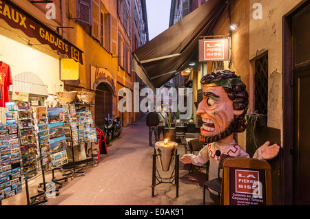 Vieux Nizza, Französisch Karneval Marionette, Alpes Maritimes, Provence, Riviera, Mittelmeer, Frankreich, Europa, Stockfoto