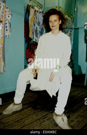 Vivienne Westwood in London's Welt Ende shop Stockfoto