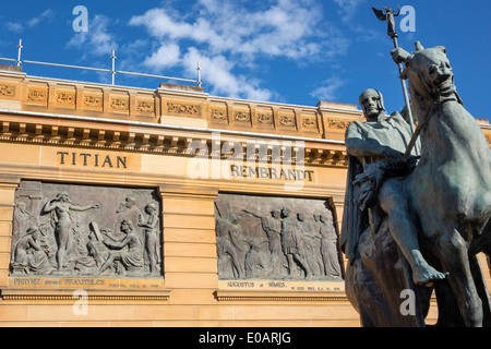 Sydney Australia, Royal Botanic Gardens, The Domain, Art Gallery of New South Wales, Statue, AU140309205 Stockfoto