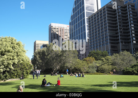 Royal Botanic Gardens in Sydney, Australien Stockfoto