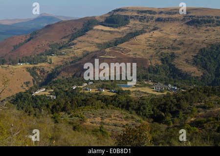 Hotel Mount Sheba auf dem Berg Mount Sheba in der Nähe von Pilgrim es Rest, Mpumalanga Stockfoto