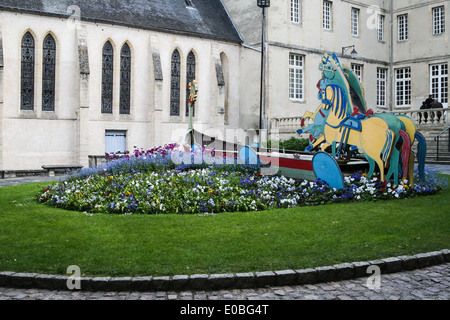 Bayeux Tapestry Museum Frankreich Stockfoto