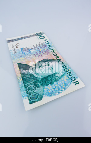 Schwedische Kronen, die Währung von Schweden Stockfoto