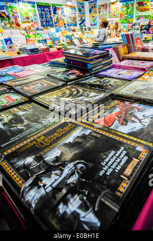 Italien Piemont Turin 27. Internationalen Buchmesse 8. Mai 2014.Stand von Kinderbüchern Stockfoto