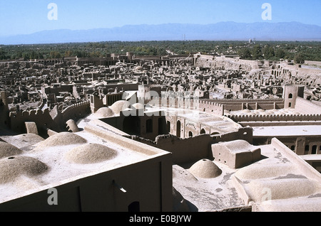 Iran. BAM-Land. Zitadelle. Parthian Reich. BAM vor dem Erdbeben, 2003. UNESCO-Weltkulturerbe. Stockfoto