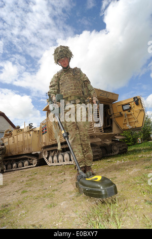 Horn, Mine Detection System, Stockfoto