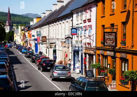 Henry Street; Kenmare, County Kerry, Irland Stockfoto