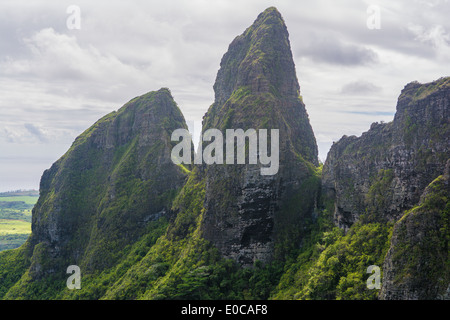 Kalalea Berge, Kauai, Hawaii, USA Stockfoto