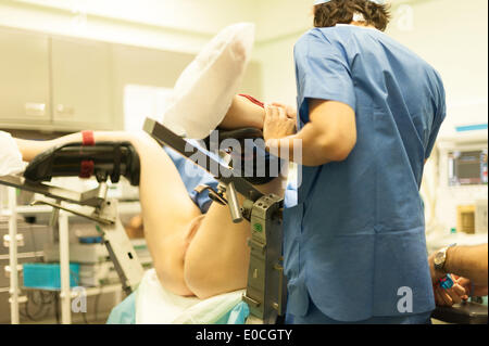 Gynäkologische Chirurgie Stockfoto