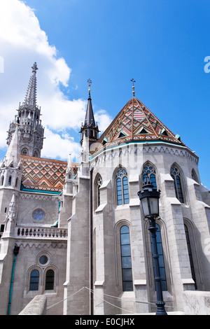 Die Matthiaskirche in Budapest Stockfoto