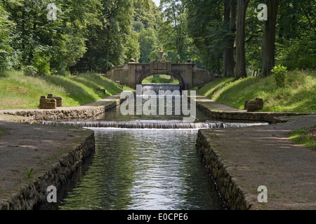 Europa, Deutschland, Mecklenburg-Vorpommern, Ludwigslust, Schloss Ludwigslust, Barockgarten Stockfoto