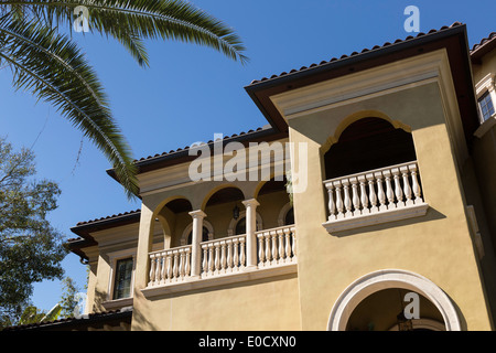 Luxus-Wohnhaus in Florida, USA Stockfoto