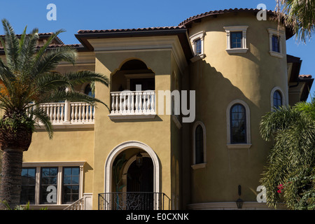 Luxus-Wohnhaus in Florida, USA Stockfoto