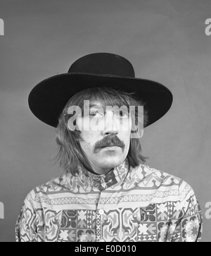 DEEP PURPLE UK-pop-Gruppe mit Keyboarder Jon Lord am 24. September 1968. Foto Tony Gale Stockfoto