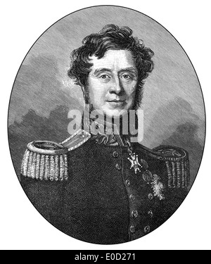 Feldmarschall FitzRoy James Henry Somerset, 1. Baron Raglan, 1788-1855, ein britischer Offizier, Krimkrieg 1853 – 1856 Stockfoto