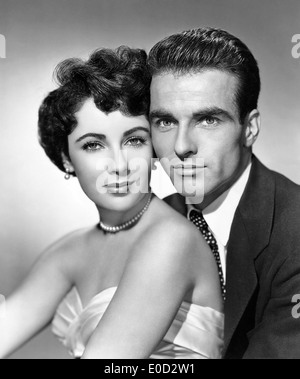 Ein Ort IN der Sonne, 1951 Paramount Pictures Film mit Elizabeth Taylor und Montgomery Clift Stockfoto