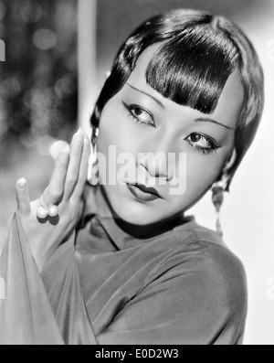 ANNA kann WONG (1905-1961)-chinesisch-amerikanischen Schauspielerin ca. 1938 Stockfoto