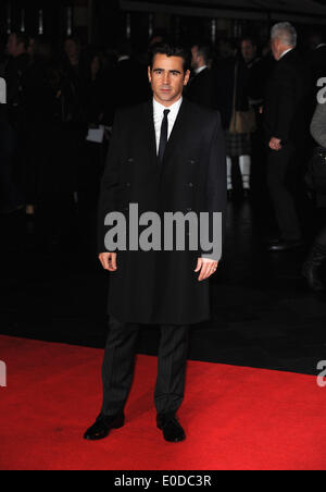 London, UK, UK. 20. Oktober 2013. Colin Farrell besucht die schließen Nacht Gala europäische Premiere '' speichern Herr Banken '' während des 57. BFI London Film Festival im Odeon Leicester Square. © Ferdaus Shamim/ZUMA Wire/ZUMAPRESS.com/Alamy Live-Nachrichten Stockfoto