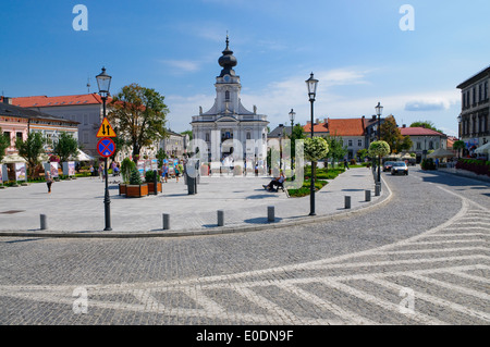 Wadowice, eine Stadt in Südpolen, Geburtsort von Papst Johannes Paul II. Stockfoto