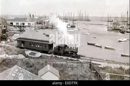 Nantucket Railroad, c. 1900 s Stockfoto