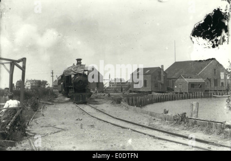 Nantucket Railroad Engine "Nr. 1", 1901 Stockfoto