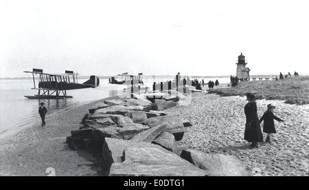 Brant Point Wasserflugzeuge, 1918 Stockfoto