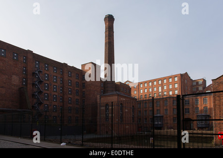 Eine umgebaute Mühle im Northern Quarter in Manchester. Stockfoto