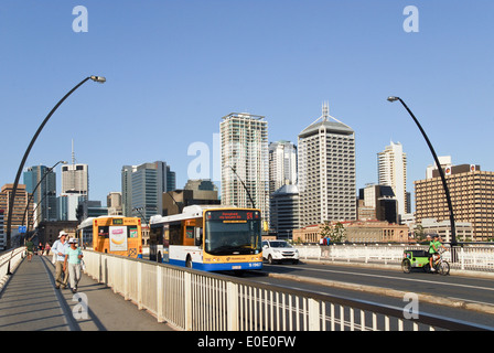 Victoria-Brücke in Brisbane, Australien Stockfoto