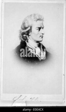 Ein Vintage-Porträt eines Mannes, möglicherweise Edvard Grieg, dargestellt in Schwarz-weiß. Das Bild enthält Verweise auf verschiedene Orte und Wahrzeichen, die auf einen breiten historischen und geografischen Kontext hinweisen, zusammen mit bedeutenden Städten wie New York und Washington. Stockfoto