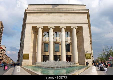 Kroatische Nationalbank in Zagreb, Zentralbank von Kroatien Stockfoto