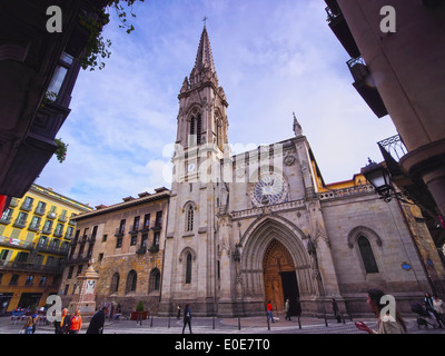 Catedral de Santiago - Kathedrale in Bilbao, Vizcaya, Baskisches Land, Spanien Stockfoto