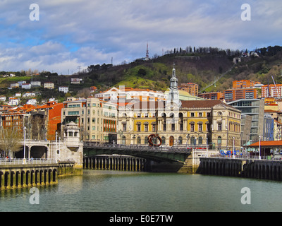 Casa Consistorial/Rathaus - Rathaus in Bilbao, Vizcaya, Baskisches Land, Spanien Stockfoto